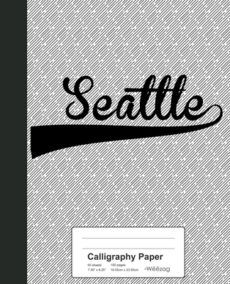 Calligraphy Paper: SEATTLE Notebook Cover Image