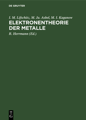 Elektronentheorie Der Metalle Cover Image