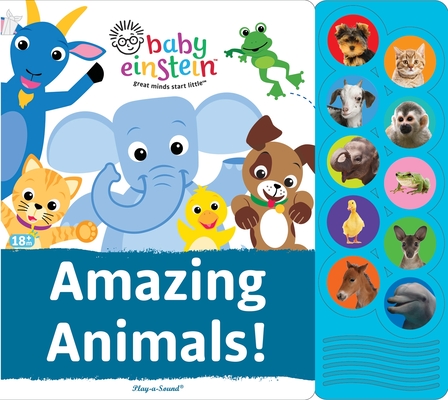 Baby Einstein: Amazing Animals! Sound Book: - [With Battery] (Play-A-Sound  Books) (Board Books)