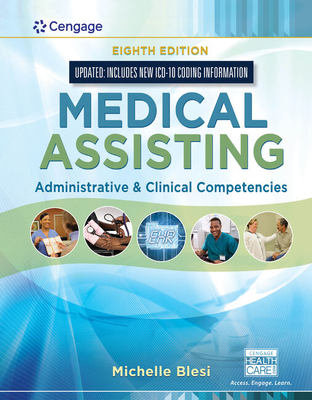 Bundle: Medical Assisting: Administrative & Clinical Competencies (Update), 8th + Student Workbook Cover Image