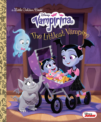 The Littlest Vampire (Disney Junior Vampirina) (Little Golden Book) By Lauren Forte, Bill Robinson (Illustrator) Cover Image