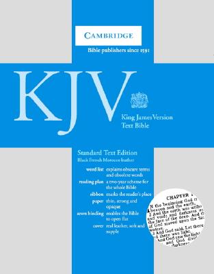Standard Text Bible-KJV By Cambridge University Press (Manufactured by) Cover Image
