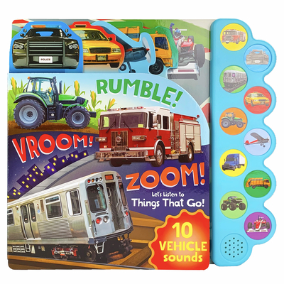 Rumble! Vroom! Zoom!: Let's Listen to Things That Go! Cover Image