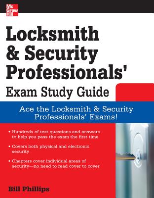 Locksmith and Security Professionals' Exam Study Guide Cover Image