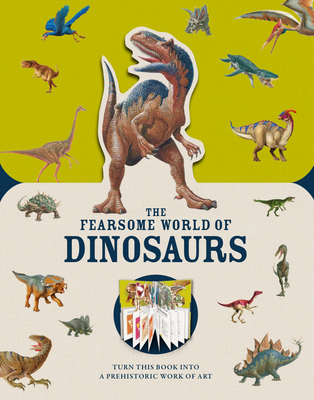 Paperscapes: The Fearsome World of Dinosaurs: Turn This Book Into a Prehistoric Work of Art By Pat Jacobs Cover Image