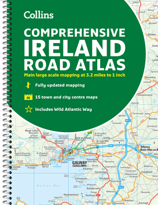Comprehensive Road Atlas Ireland By Collins Maps Cover Image
