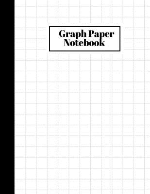 Graph Paper Notebook: 1/2 inch squares: 100 pagess Large Print 8.5x11  (Paperback)