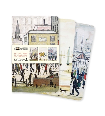 L.S. Lowry Set of 3 Mini Notebooks (Mini Notebook Collections) By Flame Tree Studio (Created by) Cover Image