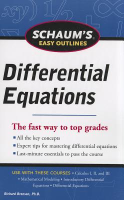 Schaum's Easy Outline of Differential Equations, Revised Edition Cover Image