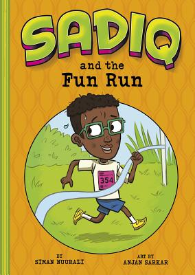 Sadiq and the Fun Run By Siman Nuurali, Anjan Sarkar (Illustrator) Cover Image
