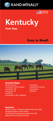 Rand McNally Easy to Read Folded Map: Kentucky State Map By Rand McNally Cover Image