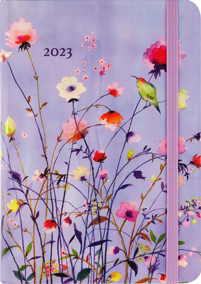 2023 Lavender Wildflowers Weekly Planner (16 Months, Aug 2022 to Dec 2023)