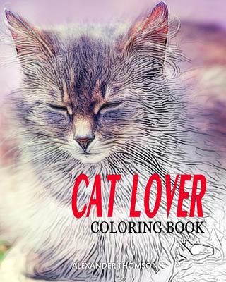 Cat coloring book for adults (Paperback)