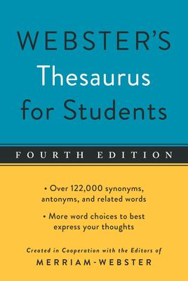 Webster's Thesaurus for Students, Fourth Edition Cover Image