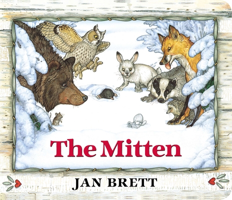 The Mitten: Oversized Board Book Cover Image
