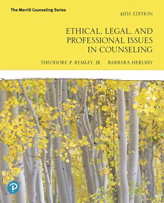 Ethical, Legal, and Professional Issues in Counseling Cover Image