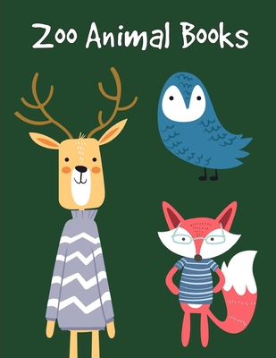 Zoo Animal Books: picture books for children ages 4-6 By Creative Color Cover Image