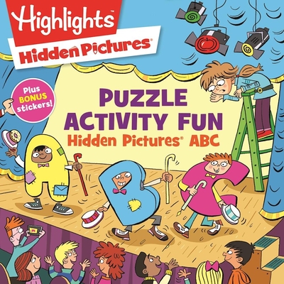 Hidden Pictures® ABC Puzzles (Highlights Puzzle Activity Fun) By Highlights (Created by) Cover Image