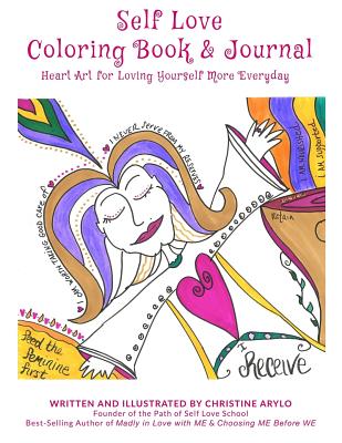Cover for Self Love Coloring Book and Journal