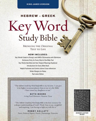 Hebrew-Greek Key Word Study Bible-KJV (Key Word Study Bibles) Cover Image