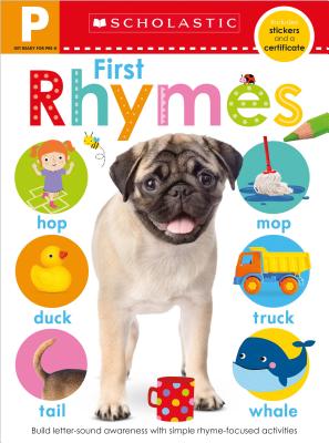 Get Ready for Pre-K Skills Workbook: First Rhymes (Scholastic Early Learners) Cover Image