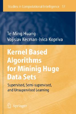 Cover for Kernel Based Algorithms for Mining Huge Data Sets