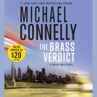 The Brass Verdict Lib/E (Mickey Haller #2) By Michael Connelly, Peter Giles (Read by) Cover Image