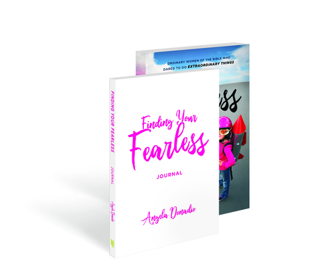 Fearless and Finding Your Fearless Journal - Set: Two Book Bible Study and Journal By Angela Donadio Cover Image