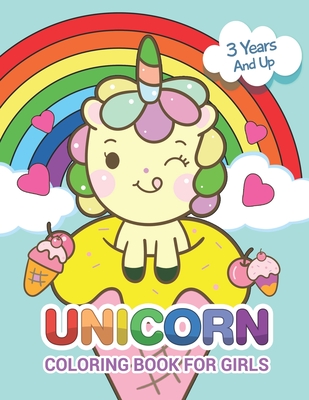 Unicorn Coloring Book: For Kids Ages 4-8 (Coloring Books for Kids