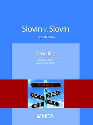 Slovin v. Slovin: Case File By Barbara S. Barron, Lawrence W. Kessler Cover Image