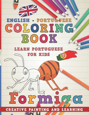 Coloring Book: English - Portuguese I Learn Portuguese for Kids I Creative Painting and Learning. (Learn Languages #7) Cover Image
