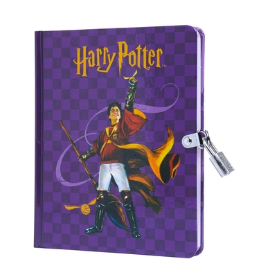 Harry Potter: Quidditch Lock & Key Diary By Insight Editions Cover Image