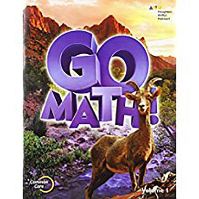 Student Edition Volume 1 Grade 6 2015 (Go Math!) Cover Image