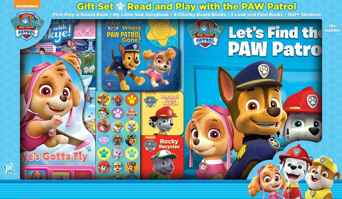 Nickelodeon Paw Patrol: Read and Play with the Paw Patrol Gift Set Cover Image