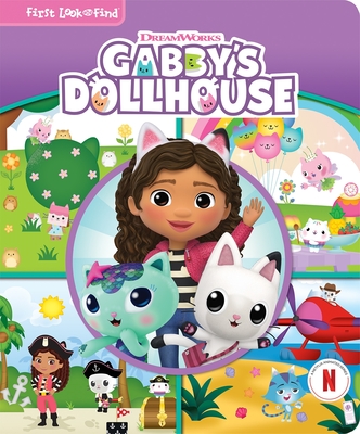 DreamWorks Gabby's Dollhouse: First Look and Find Cover Image