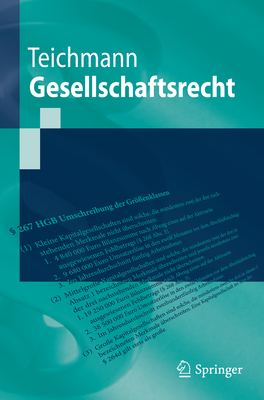 Gesellschaftsrecht (Springer-Lehrbuch)