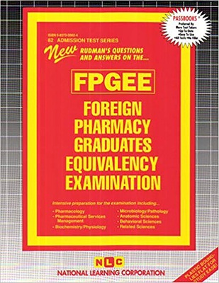 Foreign Pharmacy Graduates Equivalency Examination (FPGEE) (Admission Test Series #82) By National Learning Corporation Cover Image