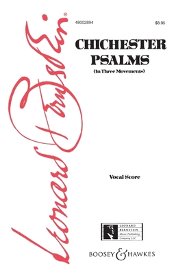 Chichester Psalms By Leonard Bernstein (Composer) Cover Image