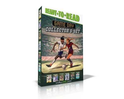 Game Day Collector's Set: First Pitch; Jump Shot; Breakaway; Slap Shot; Match Point; Dive In By David Sabino, Various (Illustrator) Cover Image