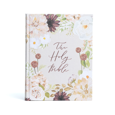 KJV Notetaking Bible, Large Print Hosanna Revival Edition, Blush Cloth-Over-Board By Holman Bible Publishers Cover Image