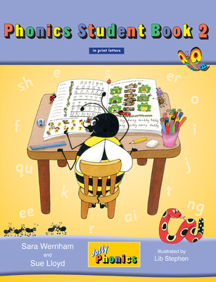 Jolly Phonics Student Book 2: In Print Letters (American English Edition) Cover Image