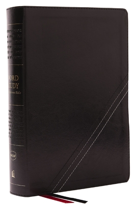 Nkjv, Word Study Reference Bible, Leathersoft, Black, Red Letter, Comfort Print: 2,000 Keywords That Unlock the Meaning of the Bible By Thomas Nelson Cover Image