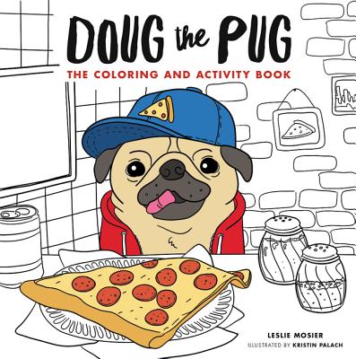 Doug the Pug: The Coloring and Activity Book Cover Image