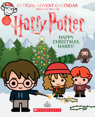 Happy Christmas, Harry: Official Harry Potter Advent Calendar By Scholastic Cover Image