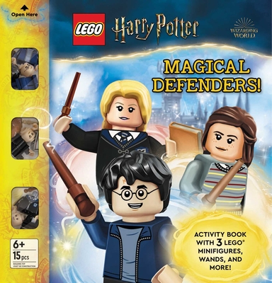 LEGO Harry Potter: Magical Defenders: Activity Book with 3 Minifigures and Accessories (Activity Book and Three LEGO Minifigures) By AMEET Publishing Cover Image