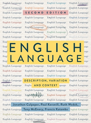 English Language: Description, Variation and Context Cover Image