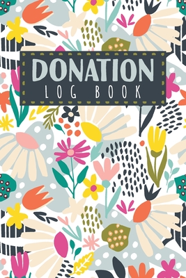 Donation Log Book: Notebook to Record Donations for Charity By Agave Blue Bookworm Cover Image