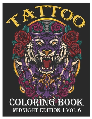 Tattoo Coloring Book: An Adult Coloring Book with Awesome and Relaxing  Beautiful Modern Tattoo Designs for Men and Women Coloring Pages  (Paperback)