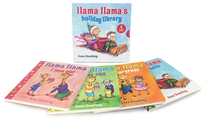 Llama Llama's Holiday Library Cover Image