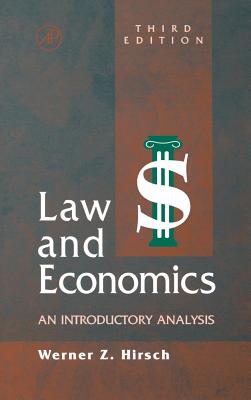 Law and Economics: An Introductory Analysis Cover Image